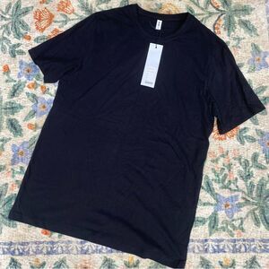 Kotn T Shirt Mens NWT Essential Tee Top Small Nior Black Crew Egyptian cotton